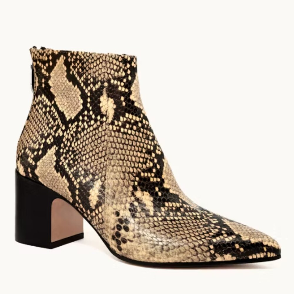 Nomasei Armada Ankle Boots - Snake Print